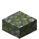 Mossy Cobblestone Slab