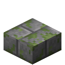 Mossy Stone Brick Slab