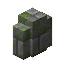 Mossy Stone Brick Wall